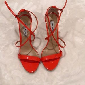 Orange Steve Madden Heels